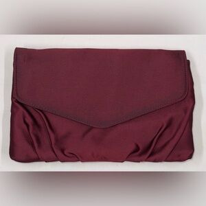 Elegant Burgundy Clutch